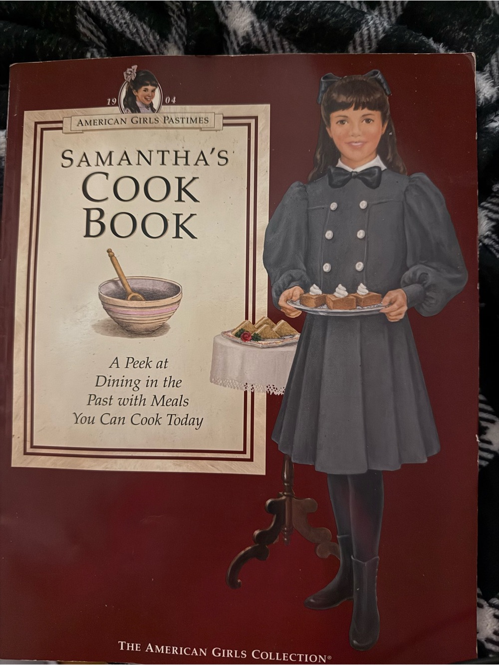 American Girl vintage Samantha cookbook